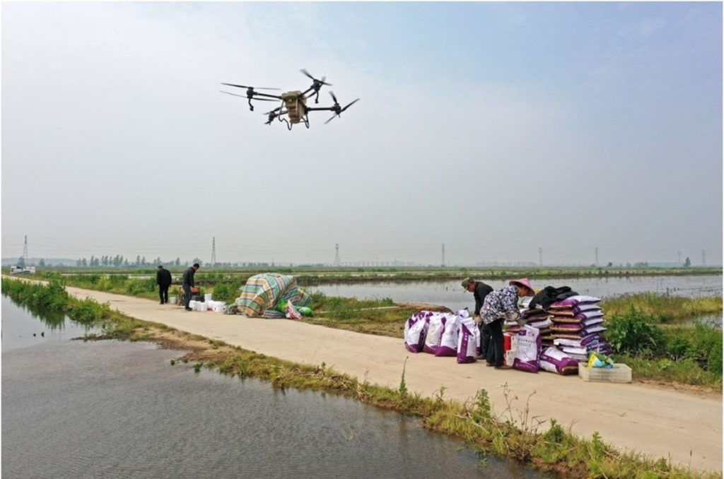 çiftlik, insansız hava aracı
