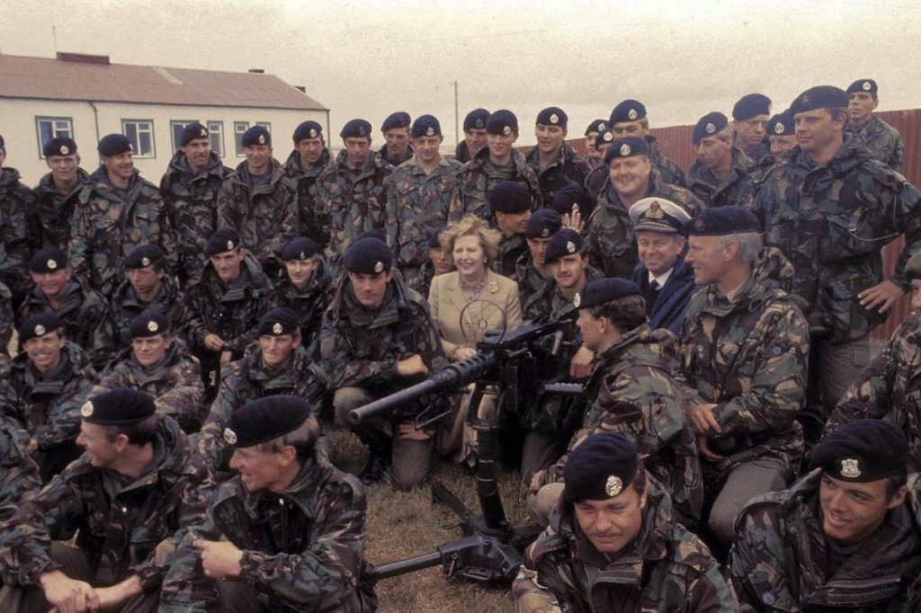thatcher, falkland
