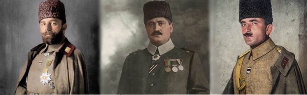 Cemal, Talat ve Enver Paşalar